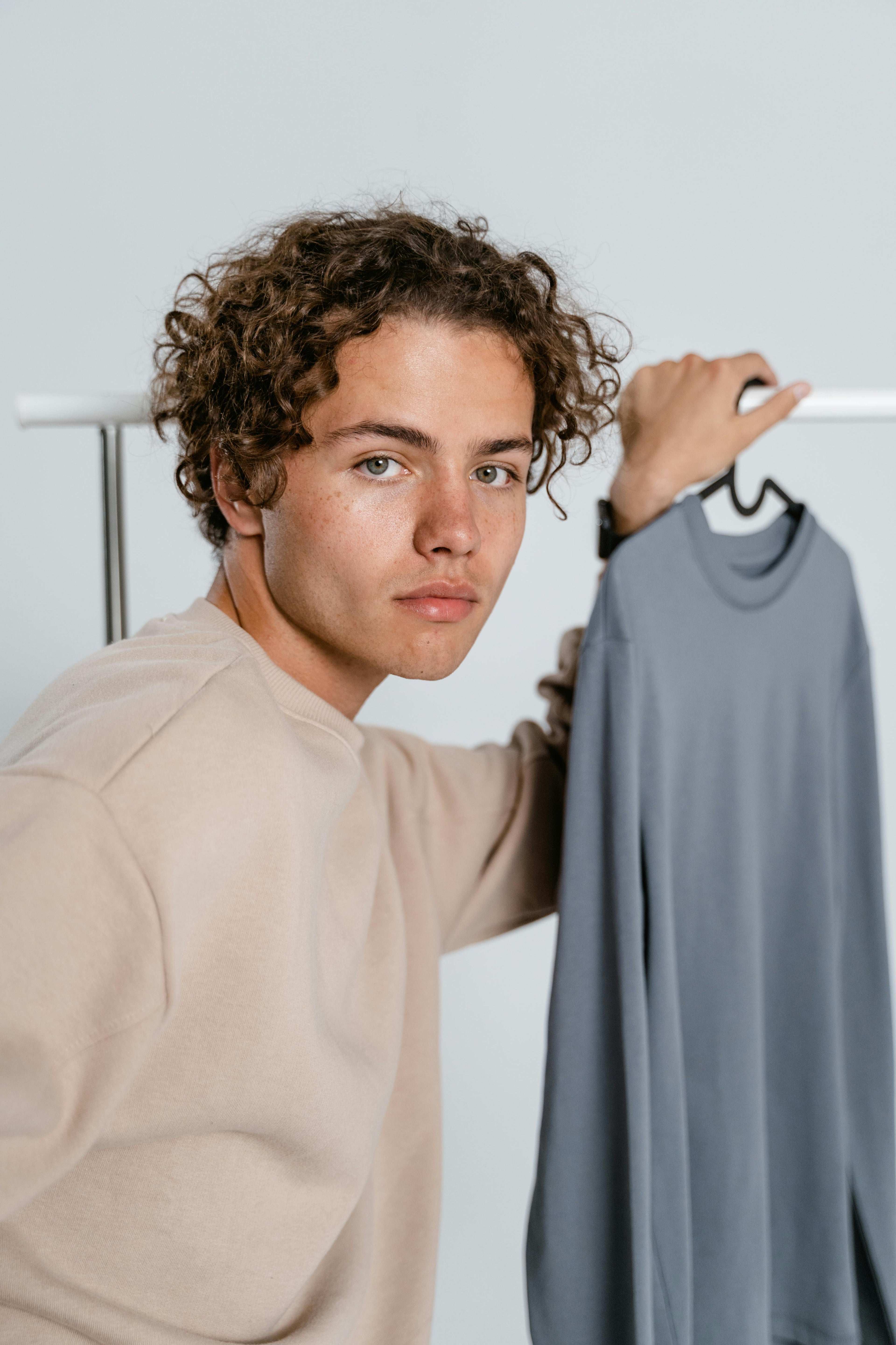 Sudadera de cuello redondo