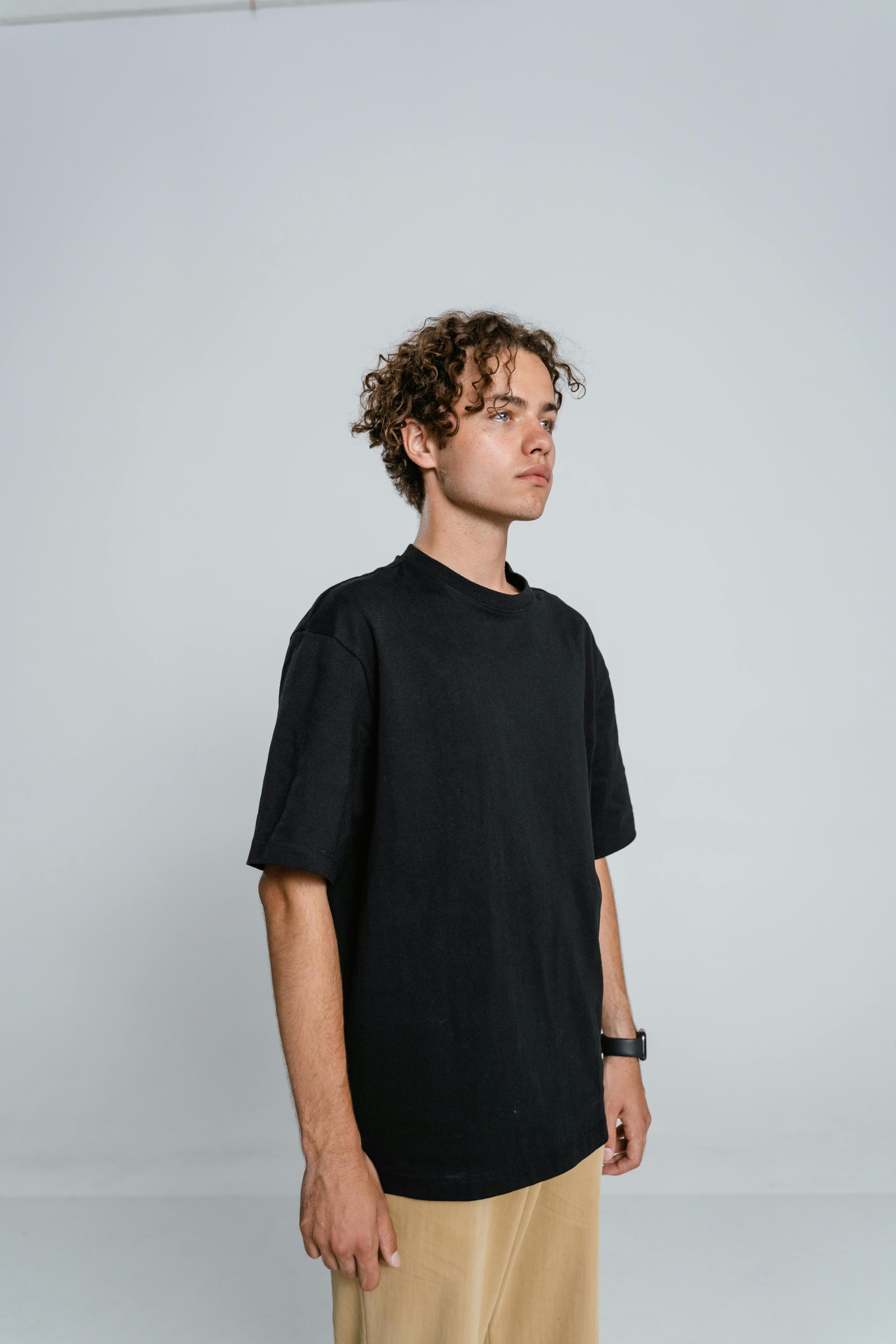 Playera corte regular hombre