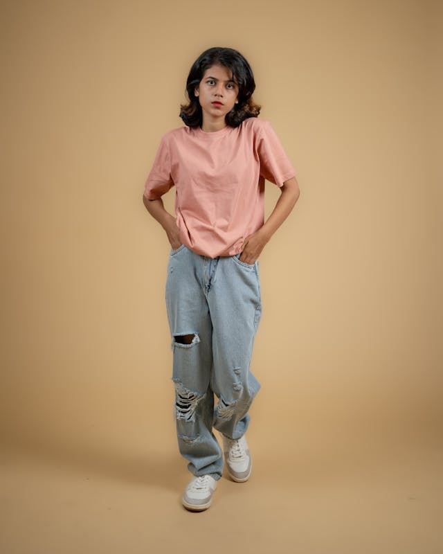 Playera Boxy Fit Mujer