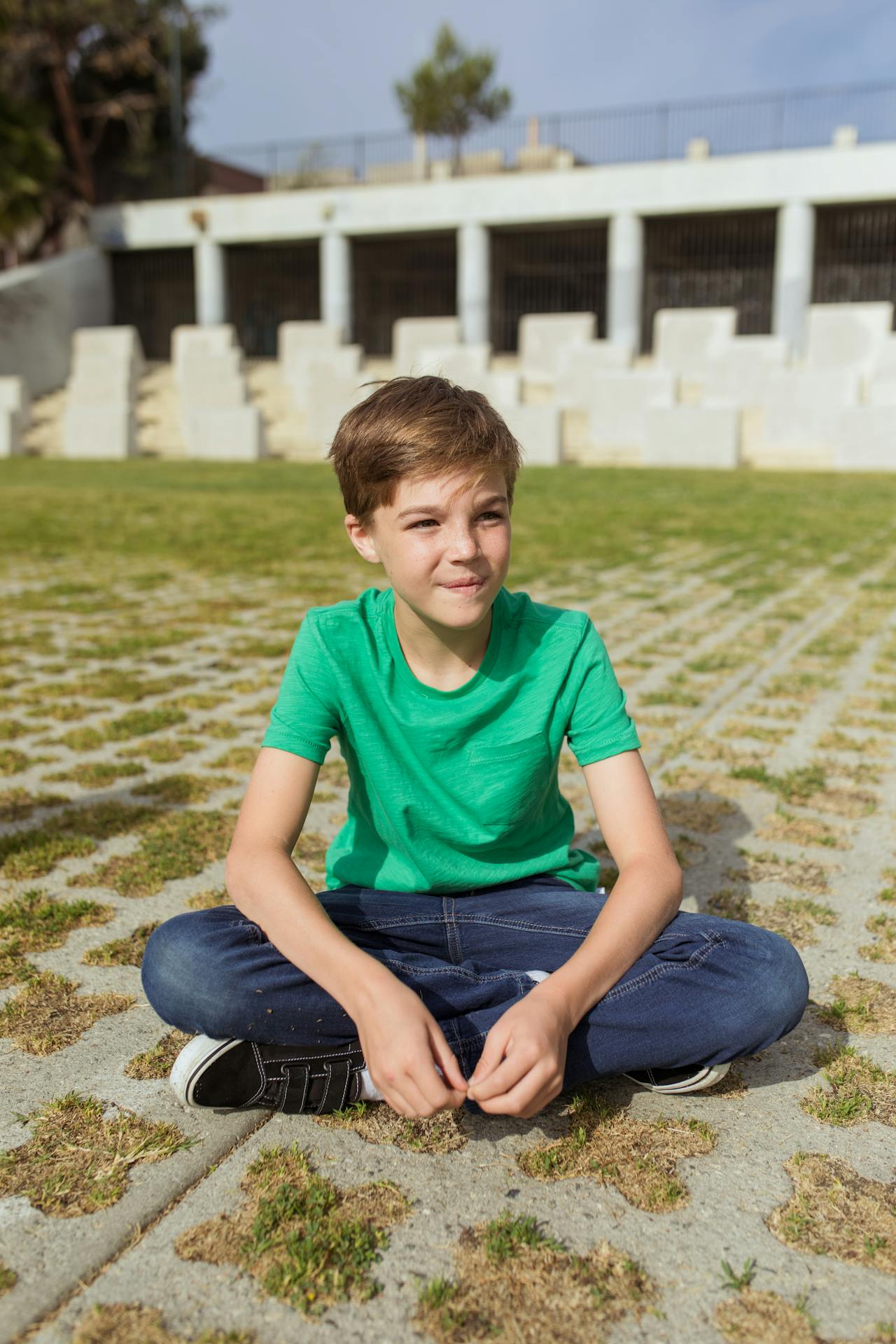 Playera corte regular juvenil