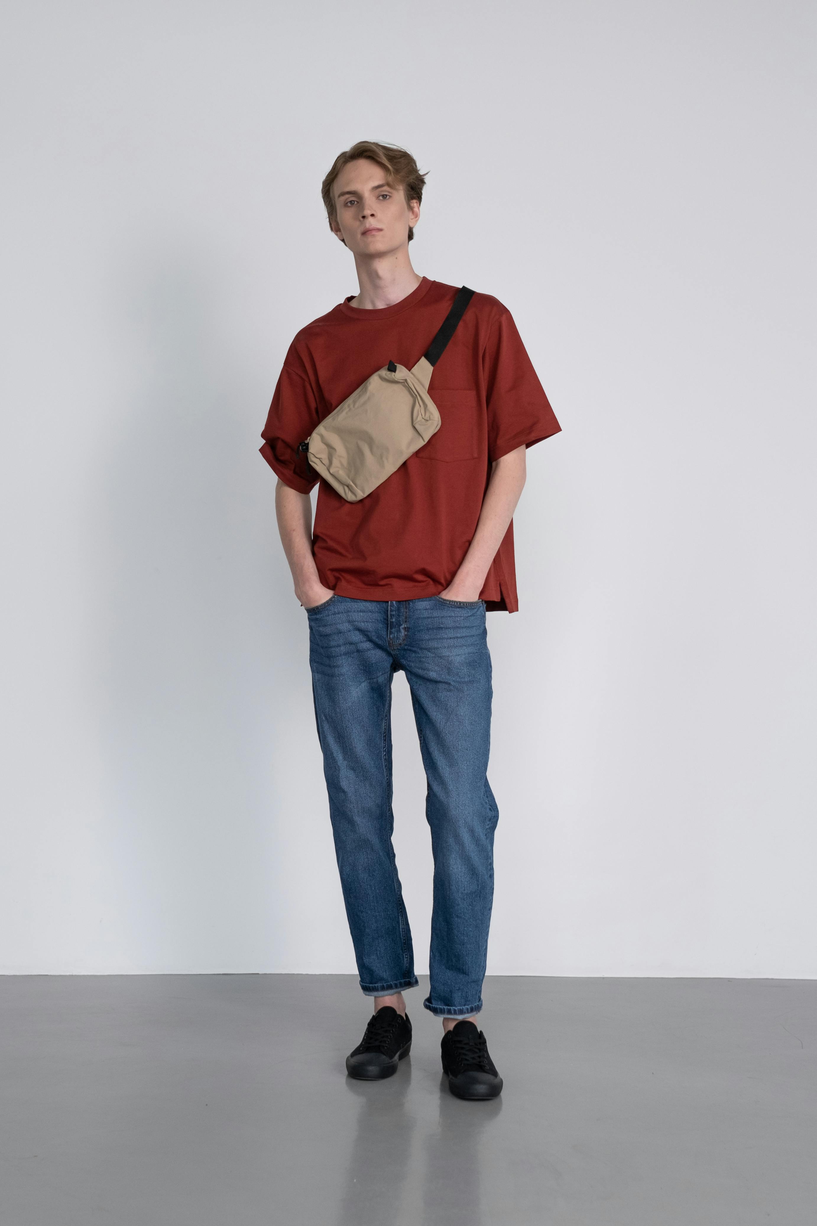 Playera Boxy Fit Hombre
