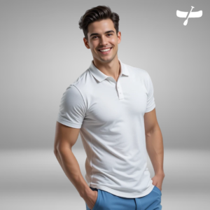 PLAYERA TIPO POLO - CABALLERO