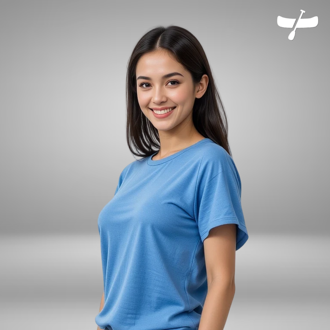 PLAYERA CUELLO REDONDO - DAMA
