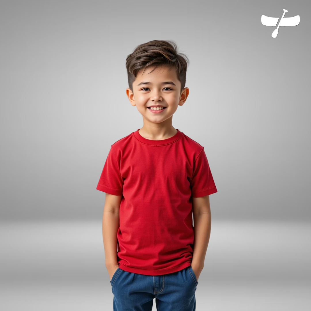 PLAYERA CUELLO REDONDO - INFANTIL