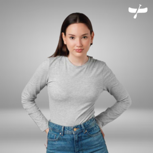 PLAYERA MANGA LARGA - DAMA
